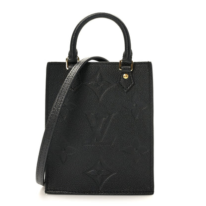 Louis Vuitton Empreinte Monogram Giant Petit Sac Plat Black 1 of 8