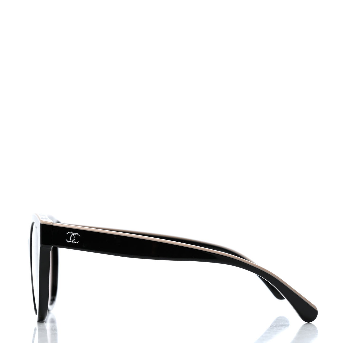 Acetate CC Butterfly Sunglasses 5414 Black Beige