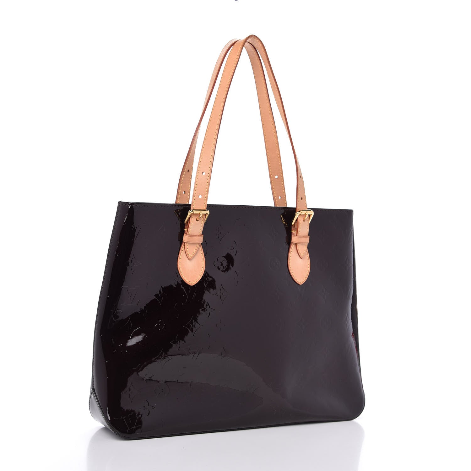 Louis Vuitton Vernis Brentwood Amarante 3 of 8