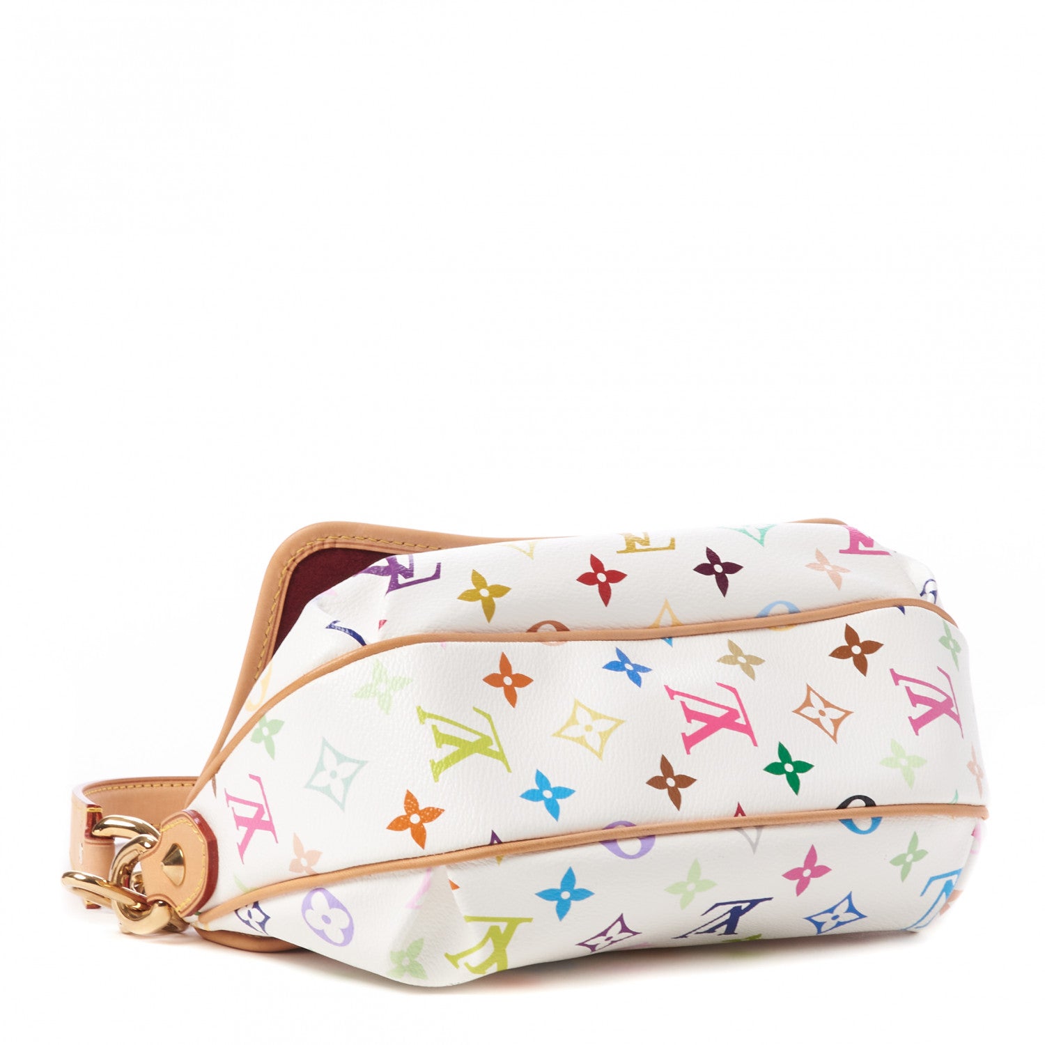 Louis Vuitton Monogram Multicolor Patti White 4 of 9