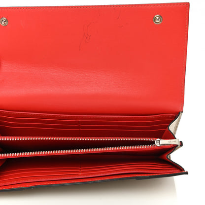 Celine Drummed Calfskin Large Multifunction Flap Wallet Dune 5 of 12