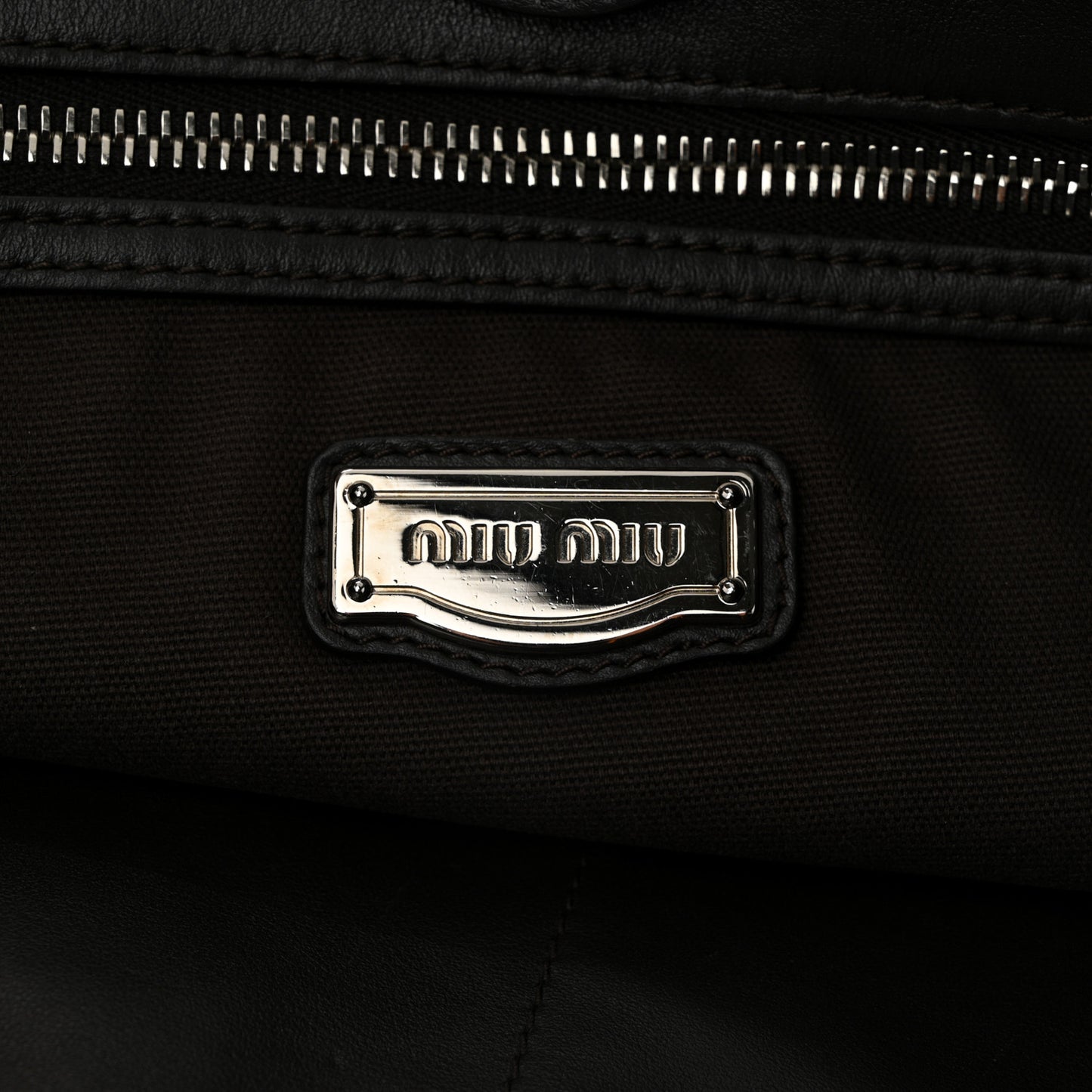 Vitello Soft Calfskin Shopping Tote Ebano