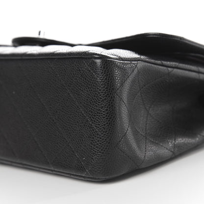 Chanel Caviar Quilted Jumbo Double Flap Black 12 of 13