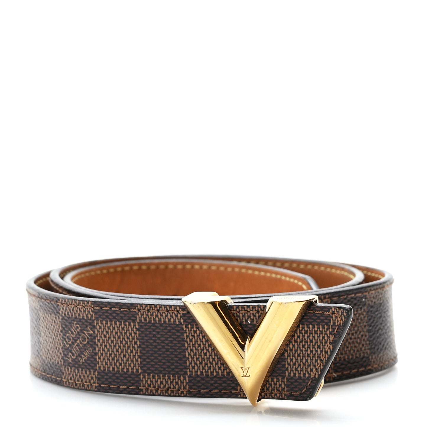 Damier Ebene 30mm Essential V Belt 85 34