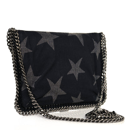 Stella McCartney Denim Mini Star Falabella Tote Black 4 of 11