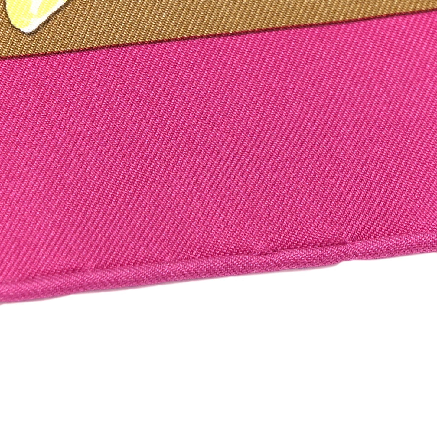 Silk La Vie Sauvage Du Texas Scarf 90 Rose Indien Tabac Vert