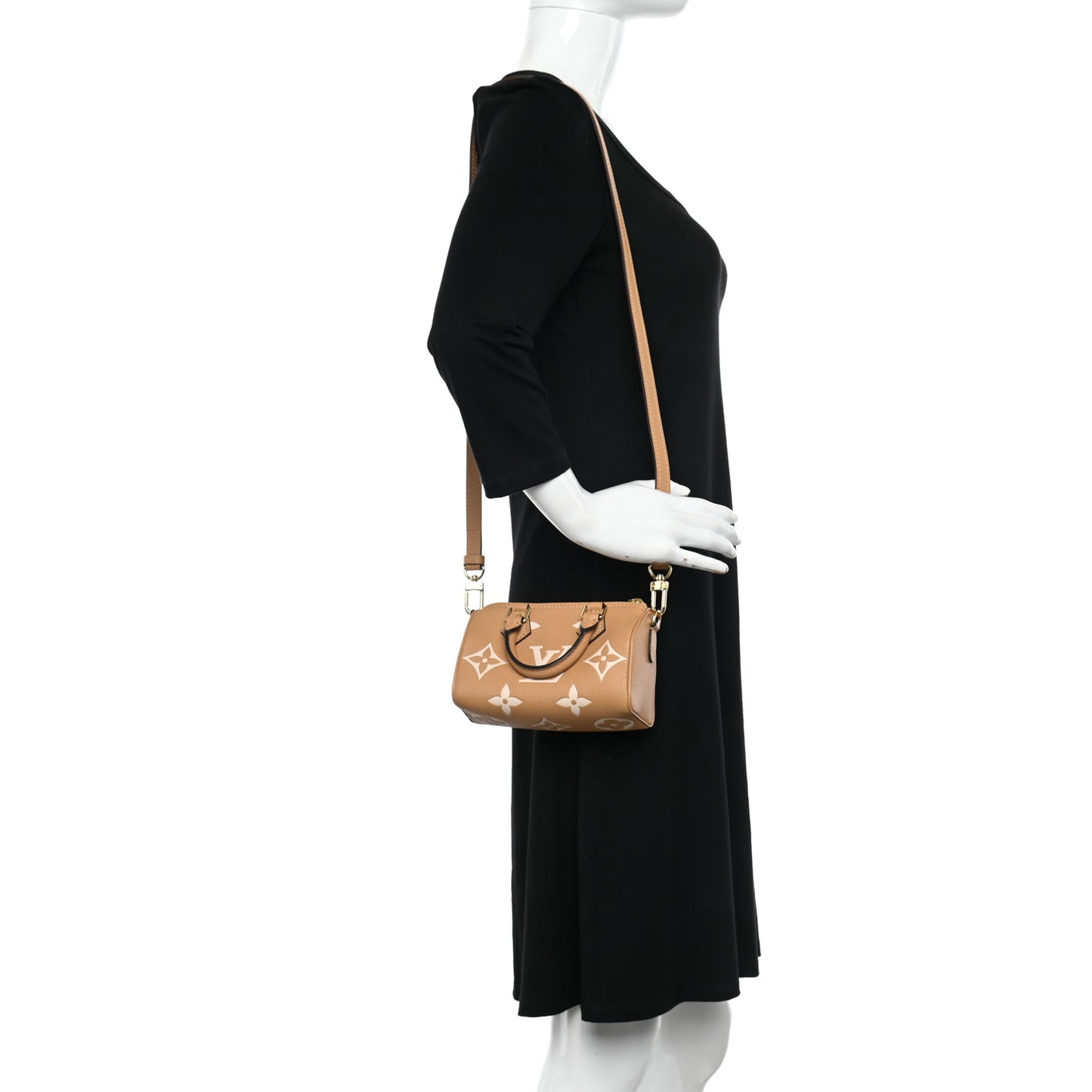 Empreinte Monogram Giant Nano Speedy Arizona Creme