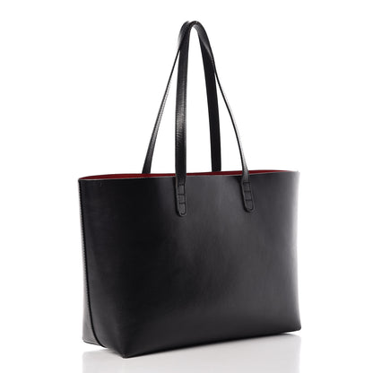 Mansur Gavriel Calfskin Small Shopping Tote Black Flamma 4 of 16