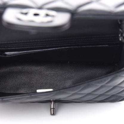 Chanel Lambskin Quilted Mini Rectangular Flap So Black 5 of 9