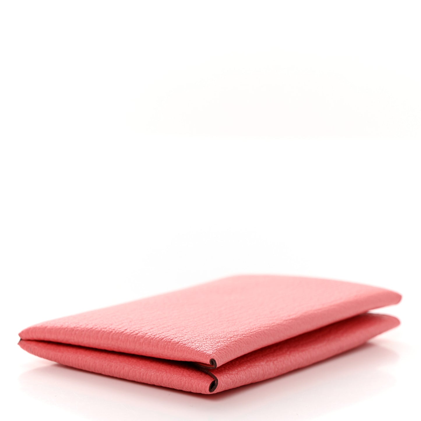 Chevre Mysore Calvi Card Case Rose Azalee