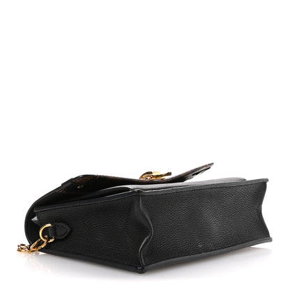 Louis Vuitton Damier Ebene Vavin Chain Wallet Black 4 of 12