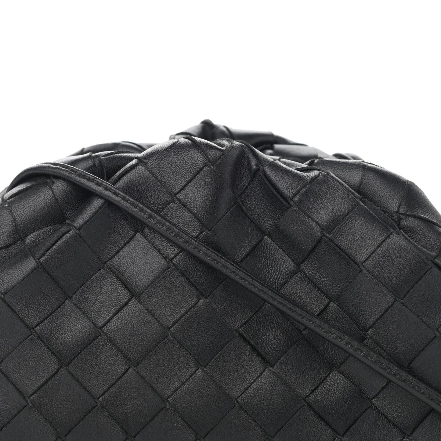 Nappa Intrecciato The Mini Pouch Black