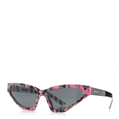 Prada Cat Eye Sunglasses SPR 12V Pink 1 of 8