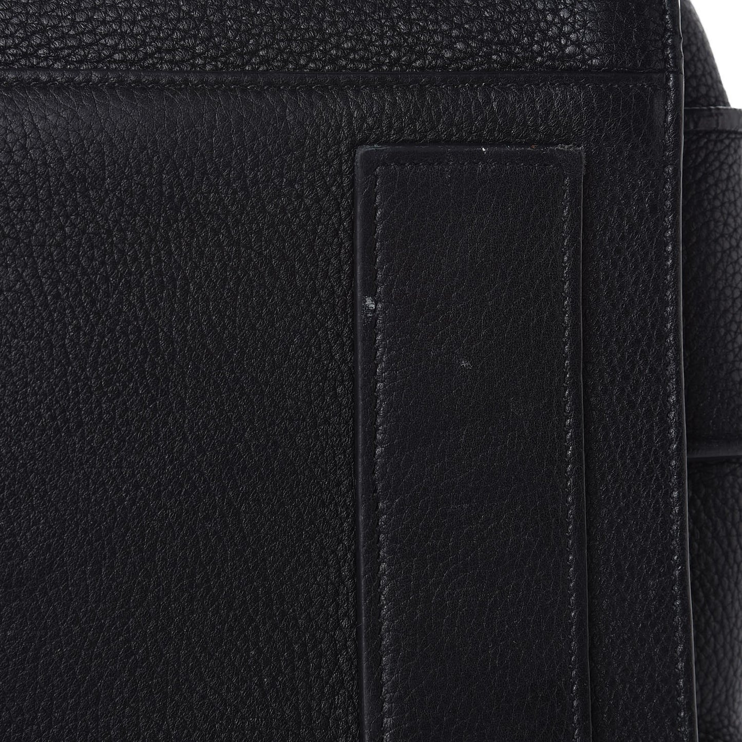 Grained Calfskin Medium Souple Sac De Jour Black