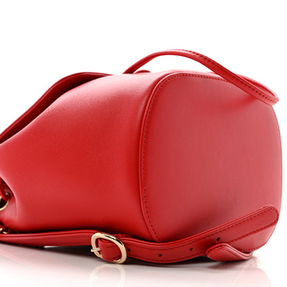 Chanel Lambskin CC Mania Backpack Red 9 of 12