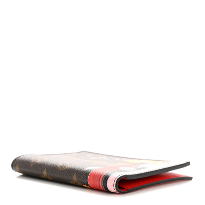 Louis Vuitton Monogram 2019 Christmas Animation Passport Cover Rouge 4 of 6