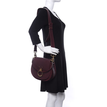 Chloe Calfskin Large Tess Bag Burnt Brown 2 of 12
