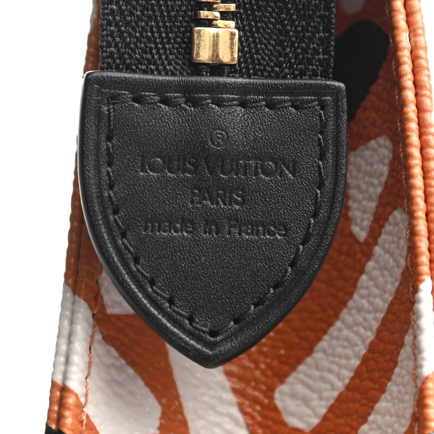 Louis Vuitton Monogram Giant Crafty Pochette Toiletry 26 Creme Caramel 7 of 9