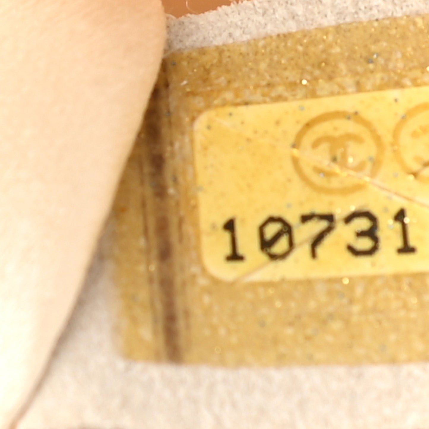 Satin Mesh Lace Camellia Beige