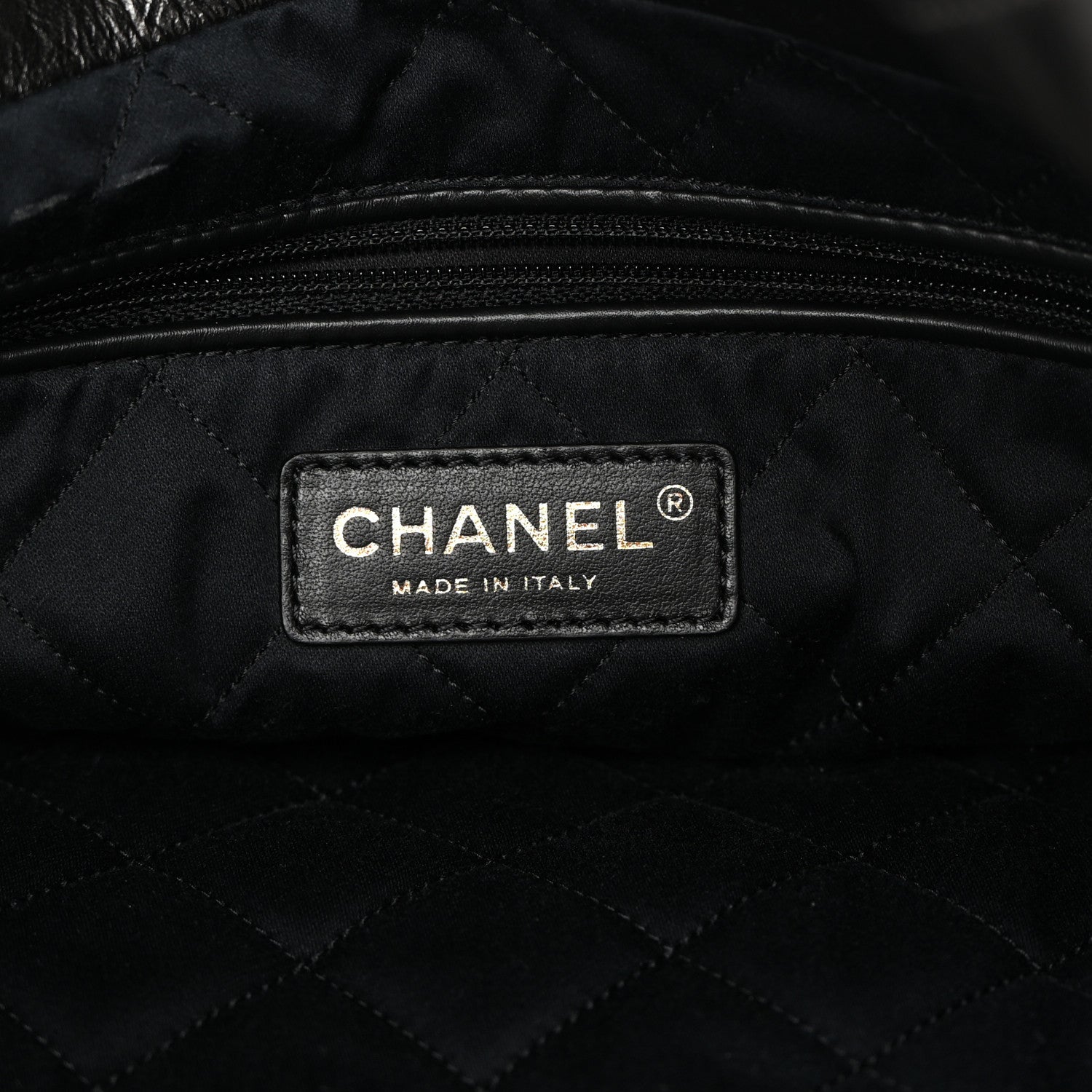 Chanel Metallic Calfskin Quilted Small Chanel 22 Ruthenium 7 of 13