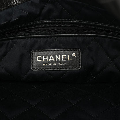 Chanel Metallic Calfskin Quilted Small Chanel 22 Ruthenium 7 of 13