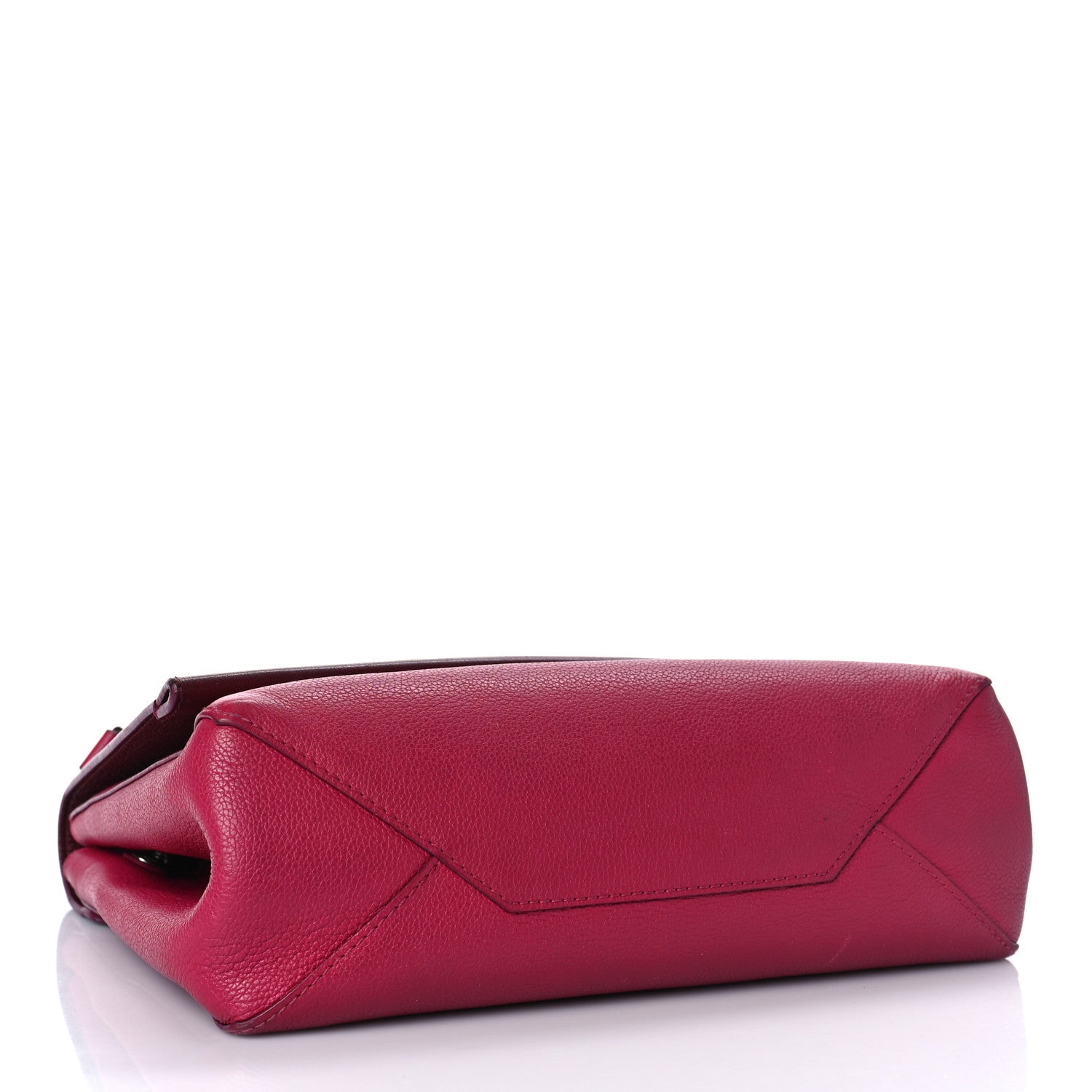 Louis Vuitton Calfskin Lockme II Top Handle Grenat Dahlia 3 of 17