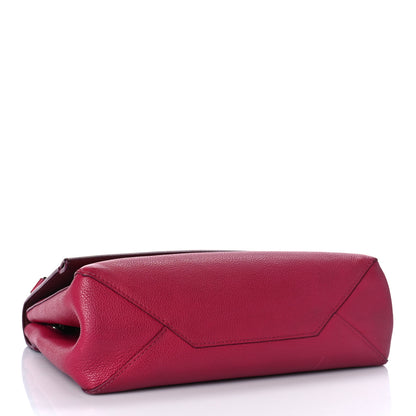 Louis Vuitton Calfskin Lockme II Top Handle Grenat Dahlia 3 of 17