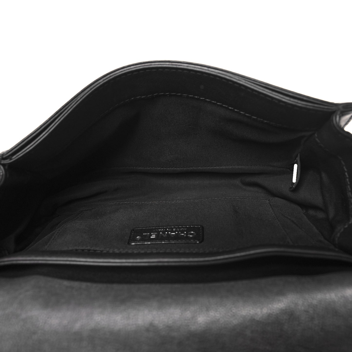 Calfskin Medium Boy Reverso Flap Black