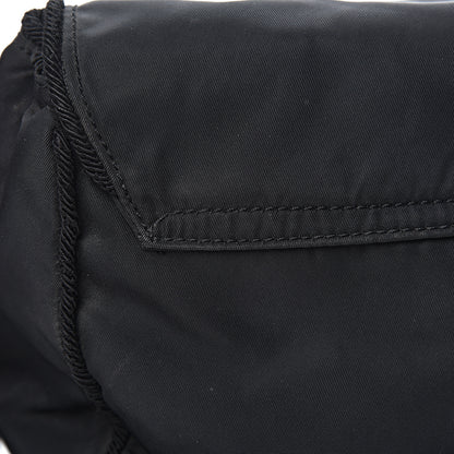 Prada Tessuto Nylon Beaded Bag Black 11 of 14