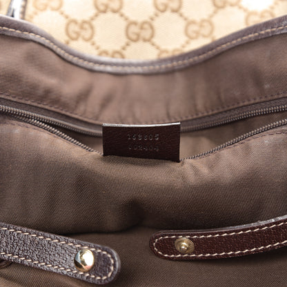 Gucci Monogram Medium Princy Tote Dark Brown 6 of 13