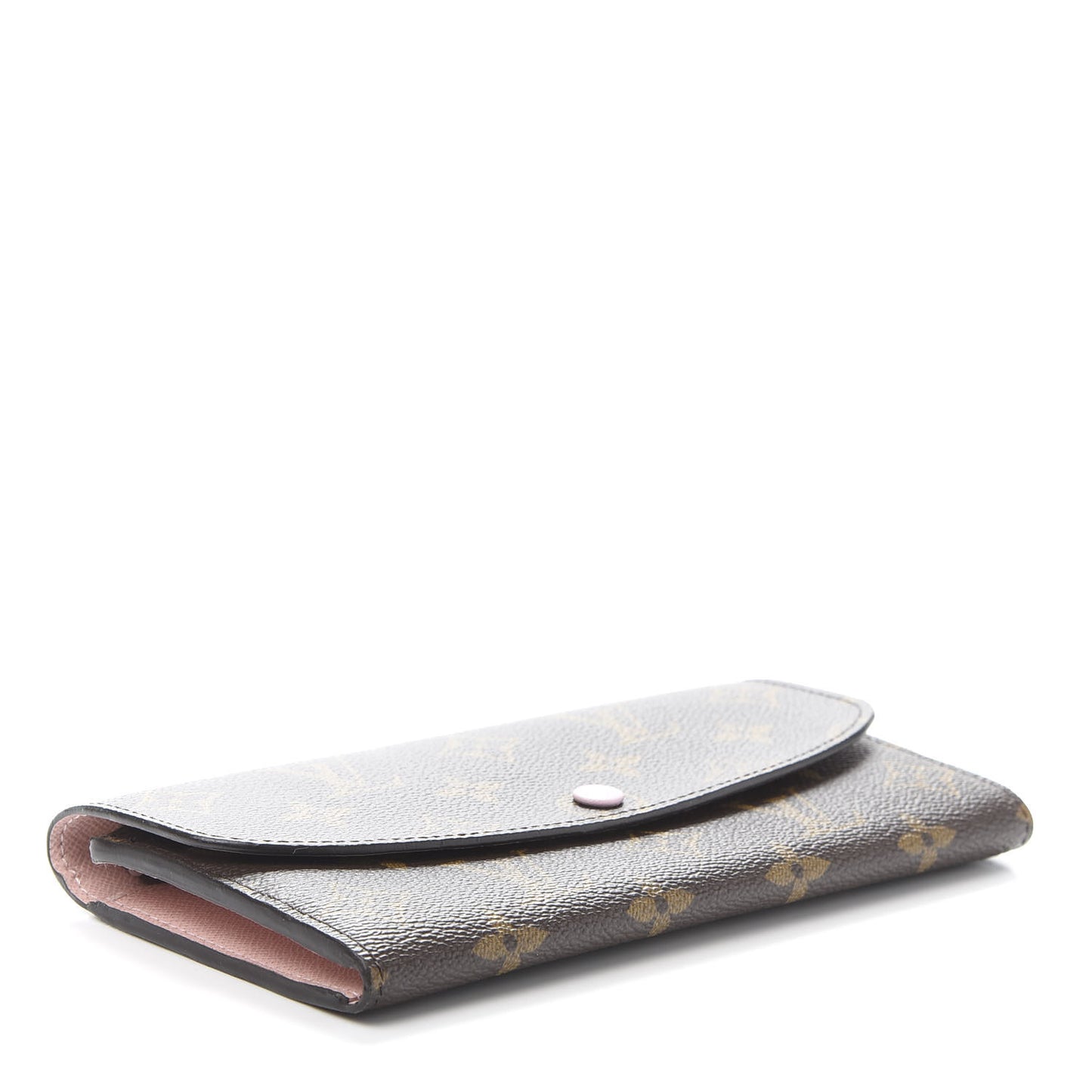 Monogram Emilie Wallet Rose Ballerine