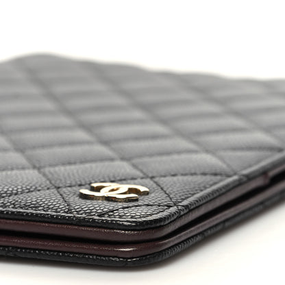 Chanel Caviar Quilted Large Agenda Cover Black 11 of 12