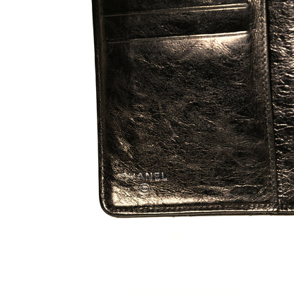 Chanel Metallic Aged Calfskin Quilted Reissue Yen Wallet Bronze 9 of 14