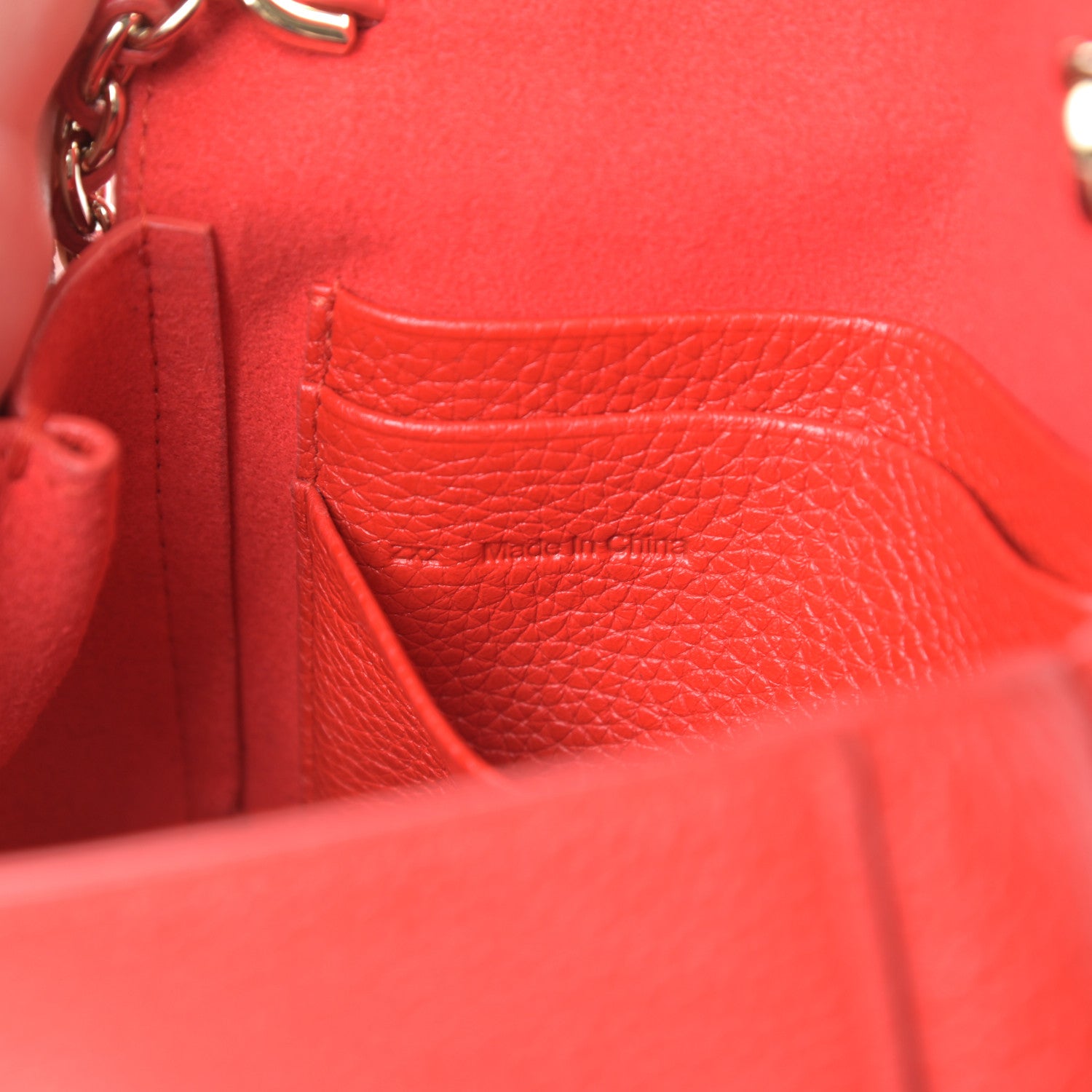 Mulberry Classic Grain Calfskin Mini Lily Hibiscus 7 of 12