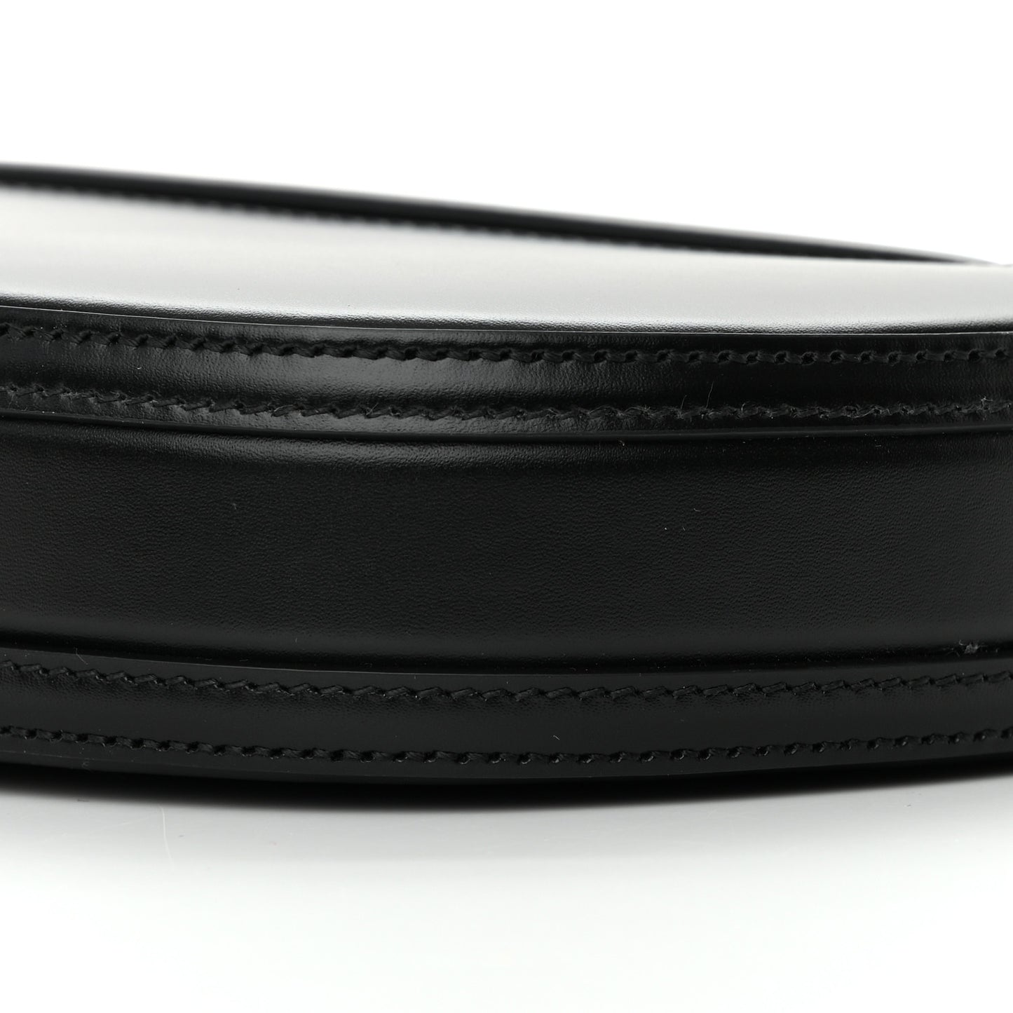 Calfskin Mini Olympia Shoulder Bag Black