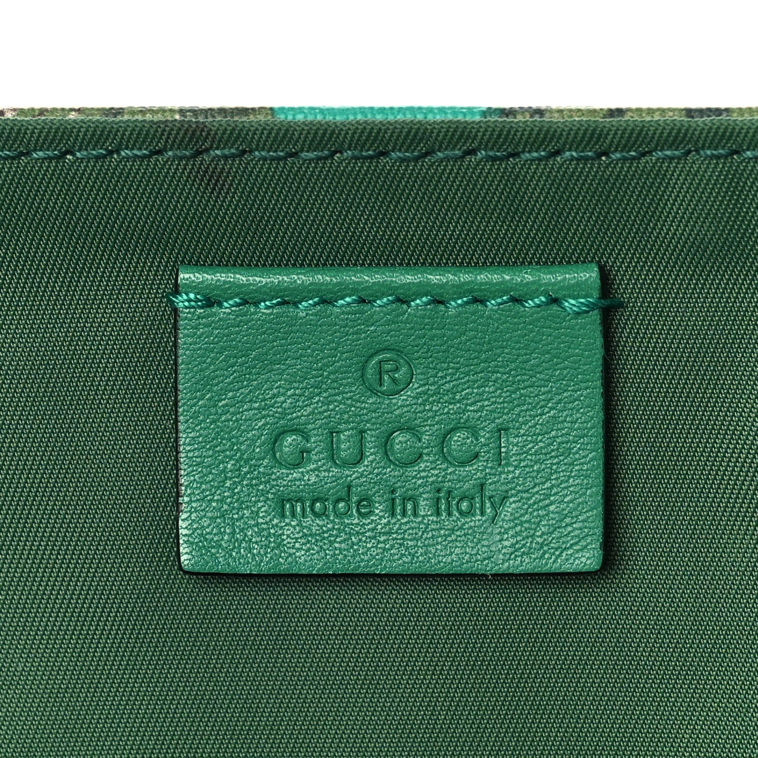 Gucci GG Supreme Monogram Jungle Diaper Bag Green 6 of 9
