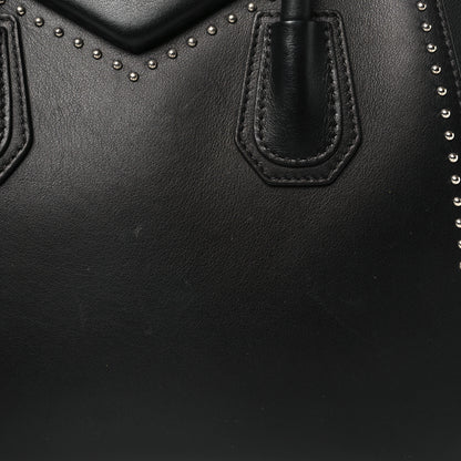 Givenchy Smooth Calfskin Small Studded Antigona Black 10 of 13