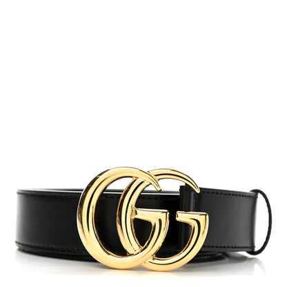 Gucci Calfskin Double G 30mm Belt 100 40 Black 6 of 6