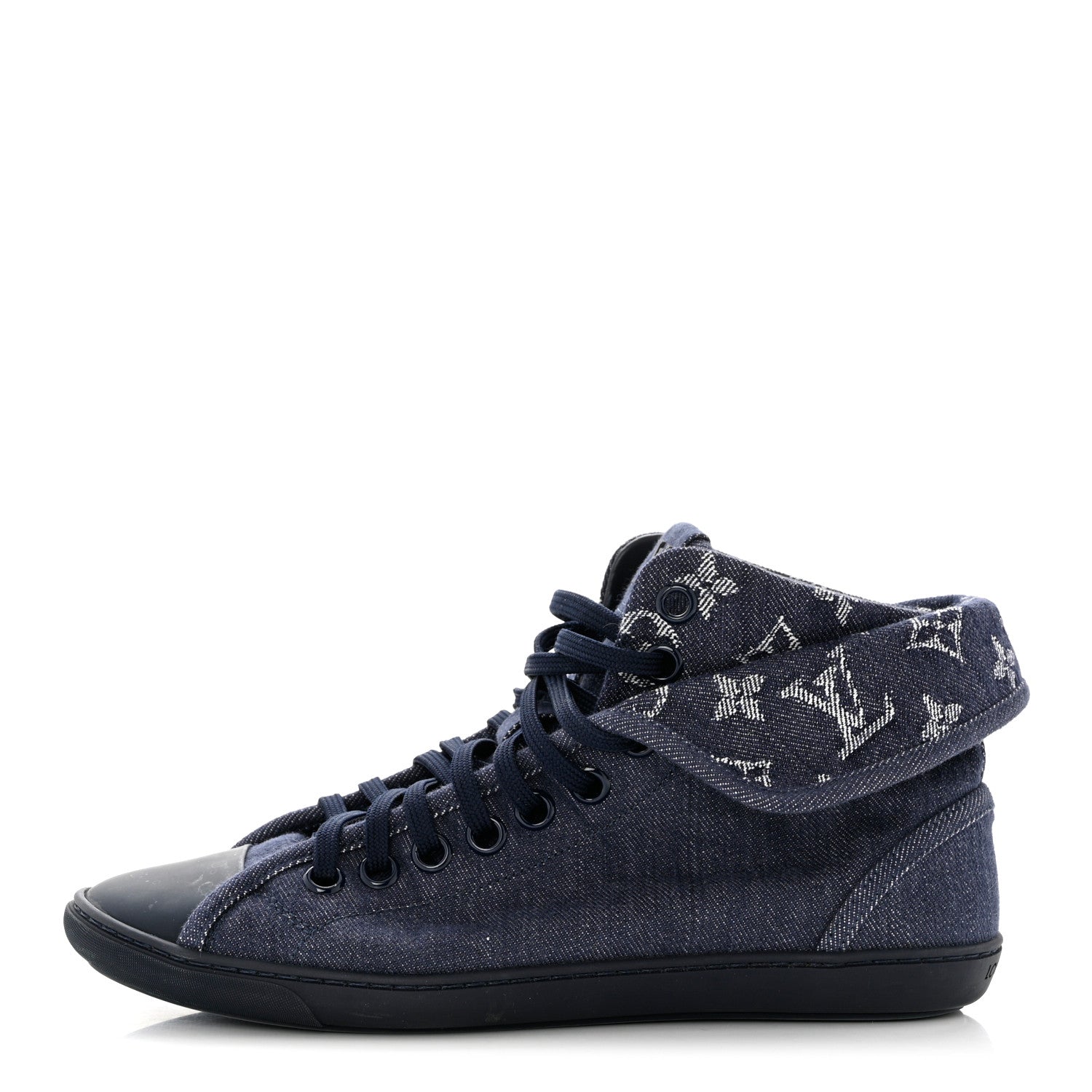 Louis Vuitton Monogram Denim Brea Sneaker 37.5 Blue 1 of 7