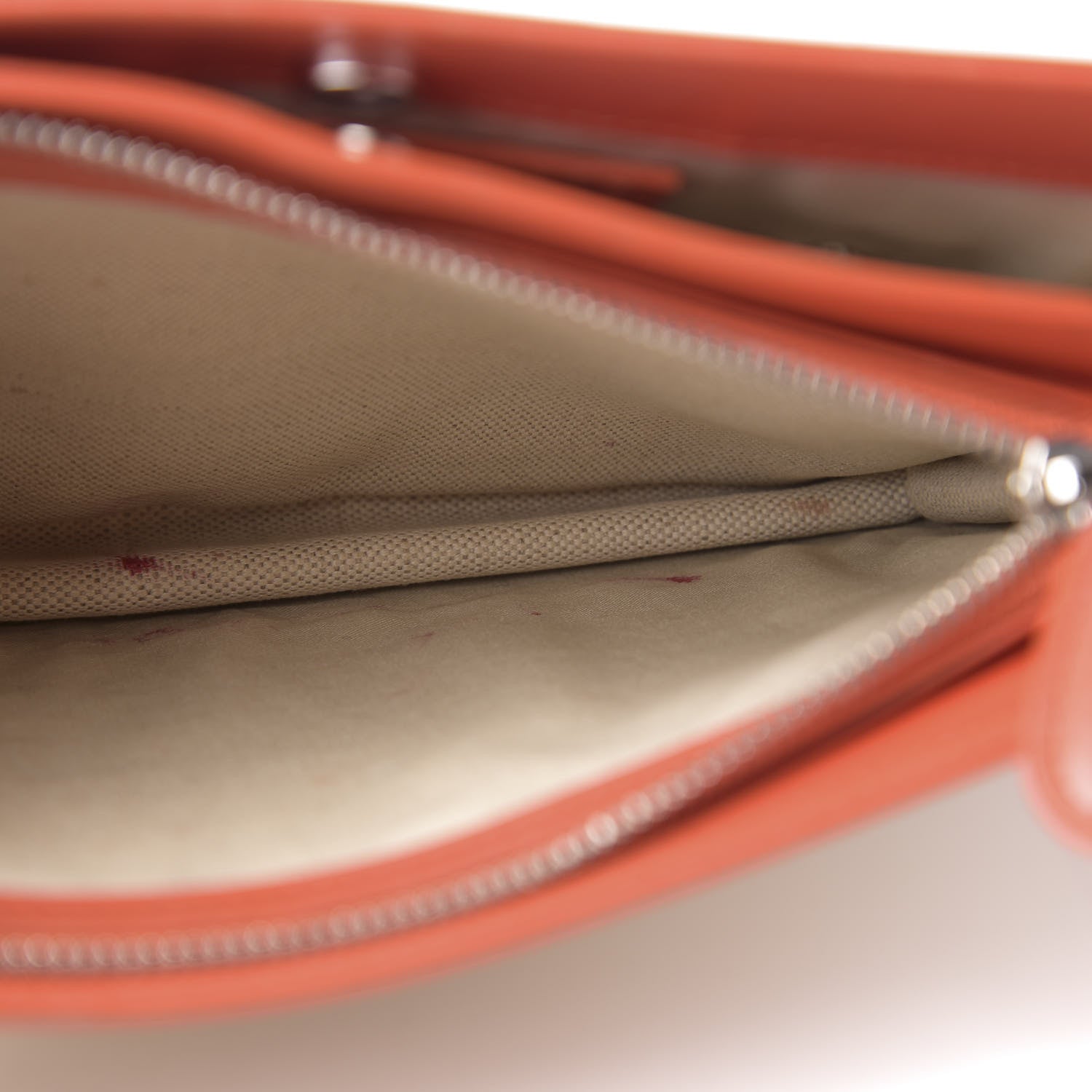 Balenciaga Cotton Canvas Pochette Crossbody Bag Orange 8 of 15