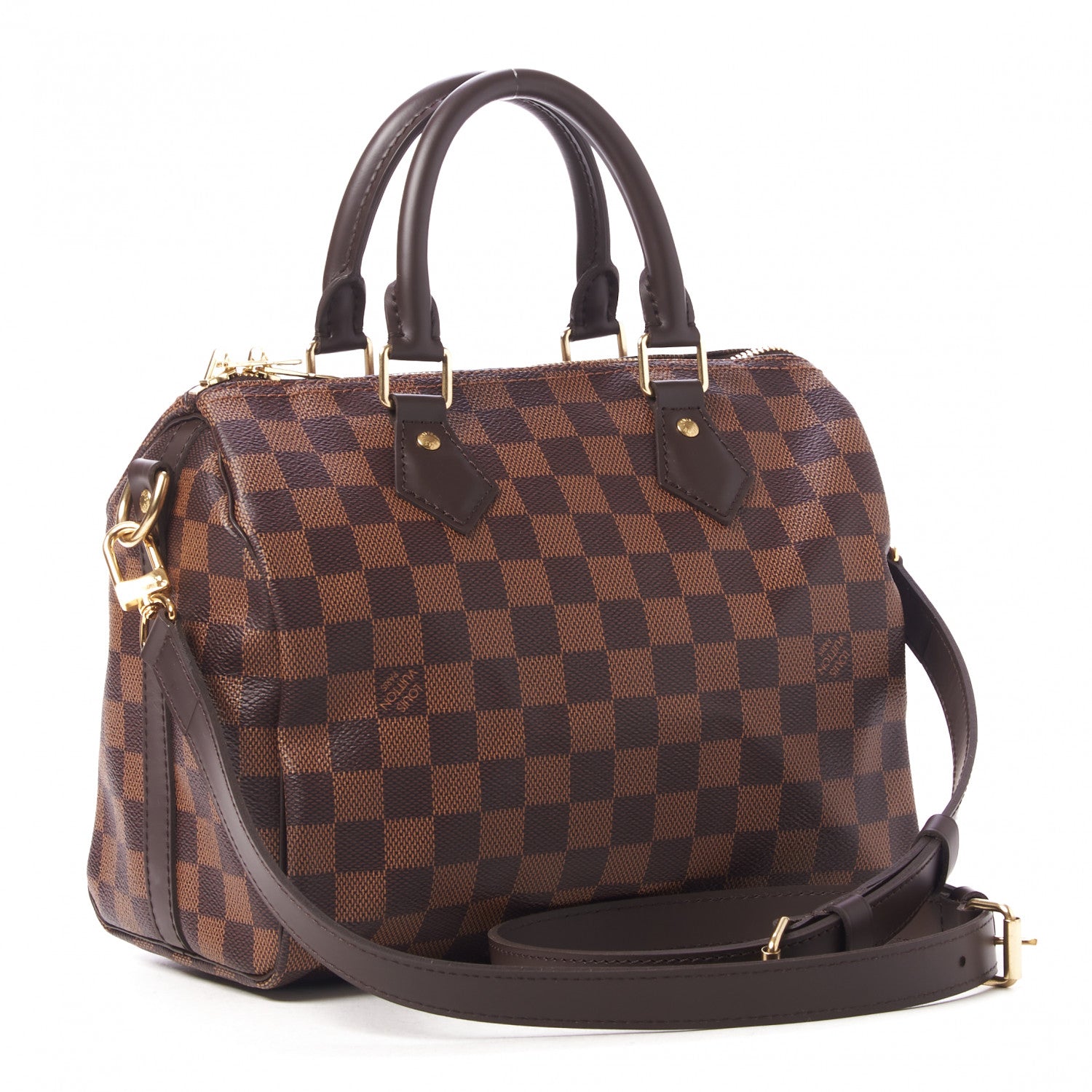 Louis Vuitton Damier Ebene Speedy Bandouliere 25 3 of 8