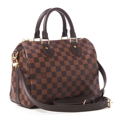 Louis Vuitton Damier Ebene Speedy Bandouliere 25 3 of 8
