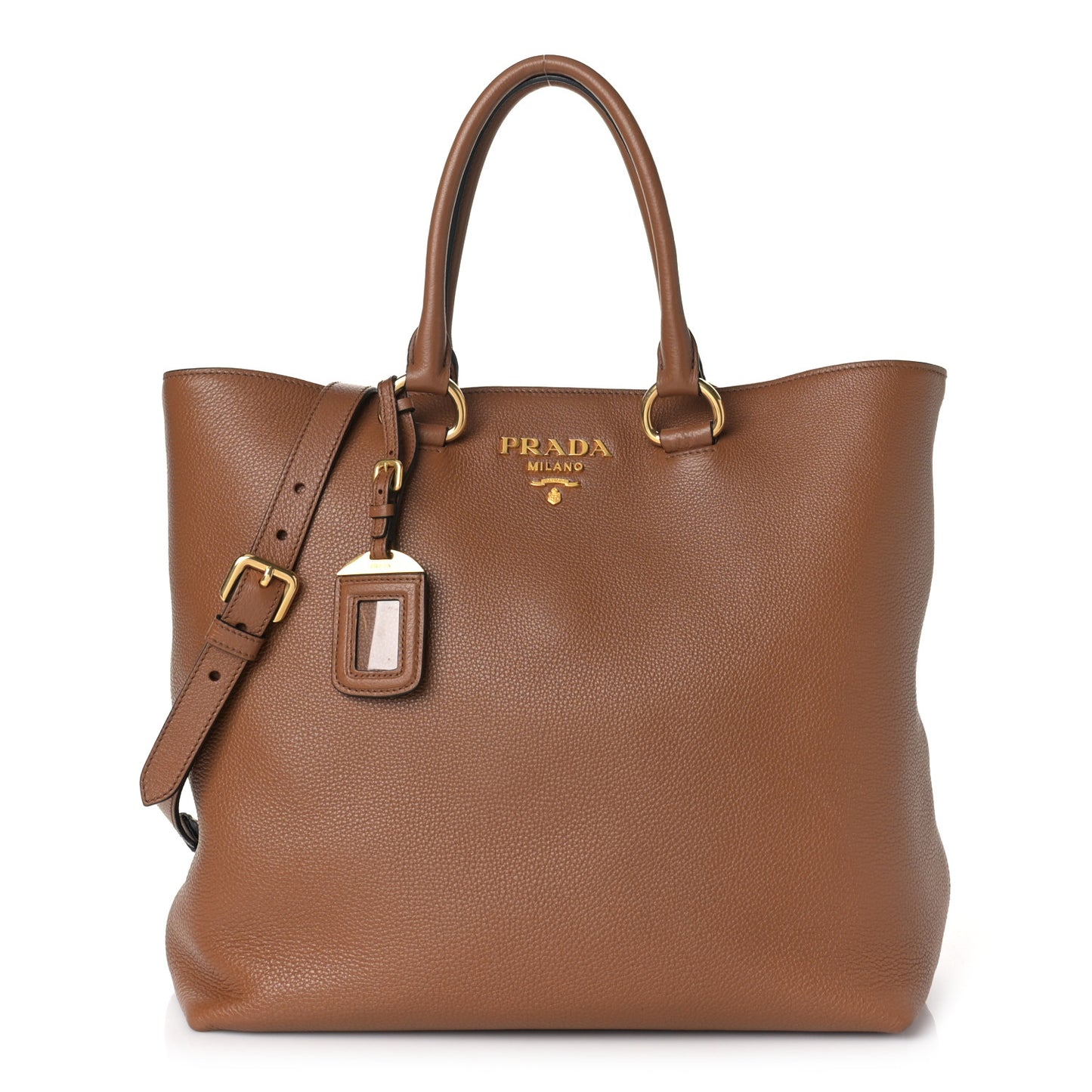 Vitello Phenix Tote Cognac