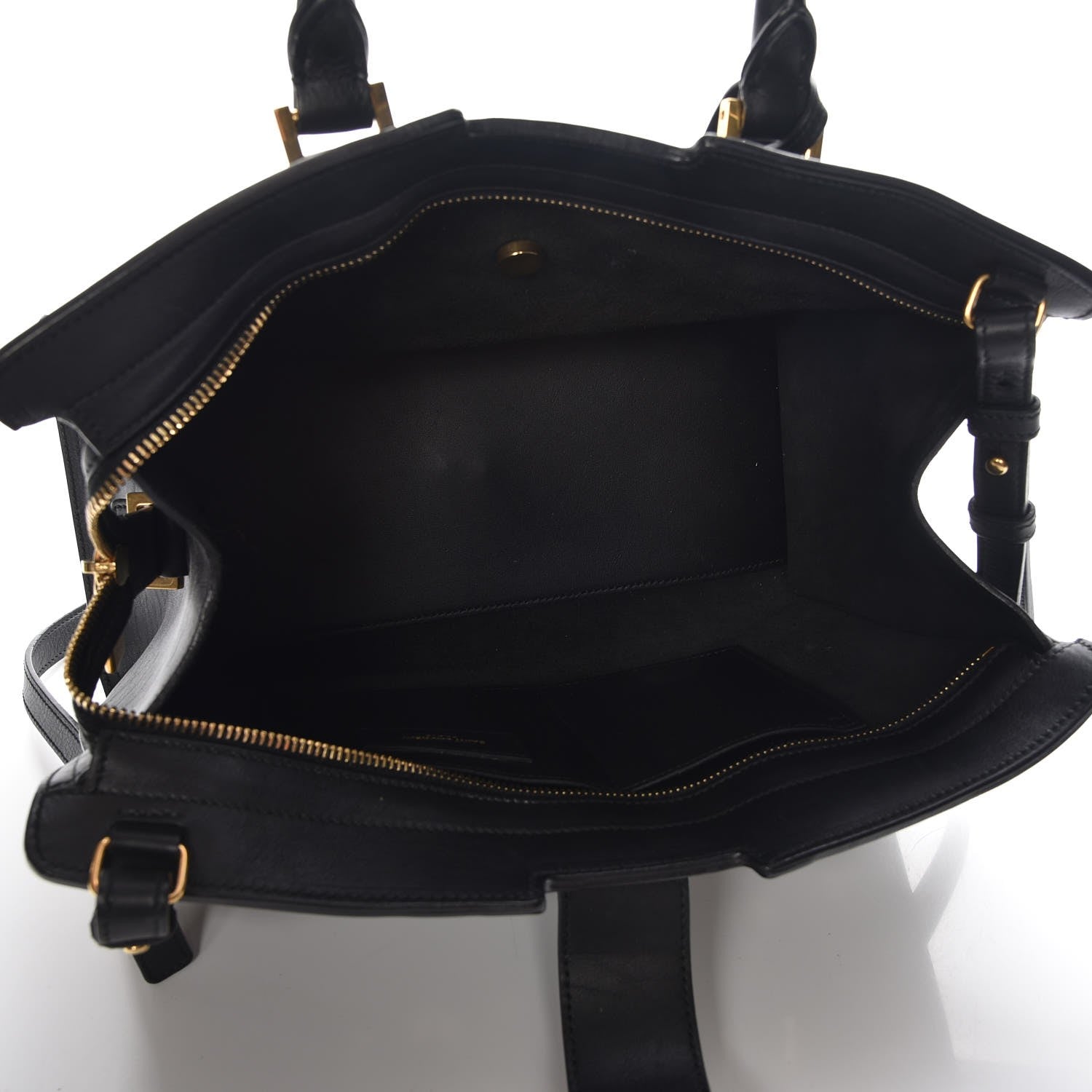 Saint Laurent Calfskin Small Classic Y Cabas Black 6 of 8