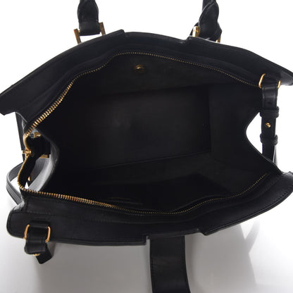 Saint Laurent Calfskin Small Classic Y Cabas Black 6 of 8