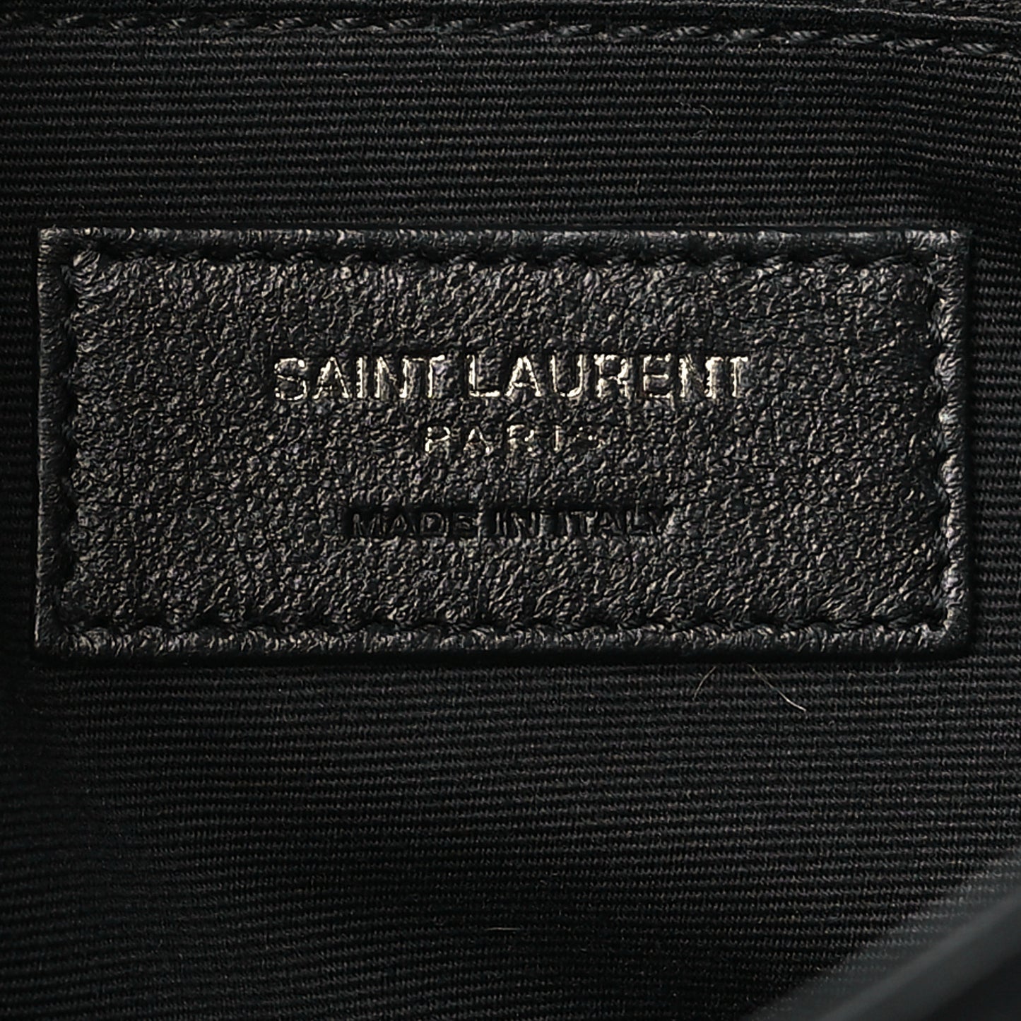 Crinkled Calfskin Matelasse Monogram Medium Niki Chain Satchel Black