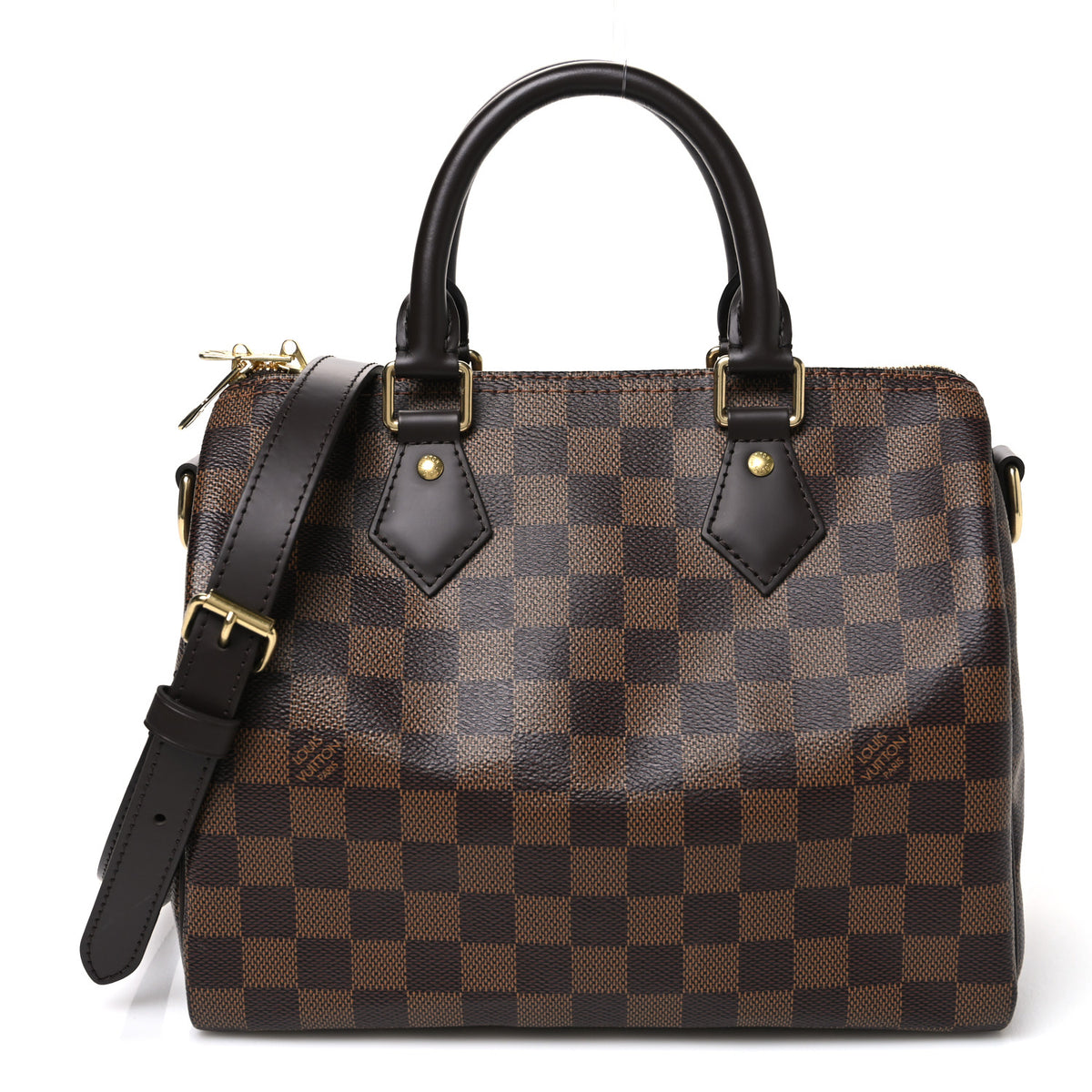 Damier Ebene Speedy Bandouliere 25