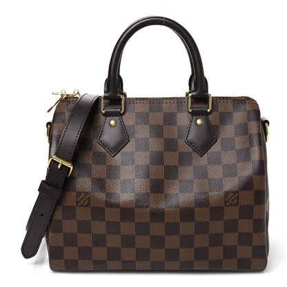 Louis Vuitton Damier Ebene Speedy Bandouliere 25 1 of 9