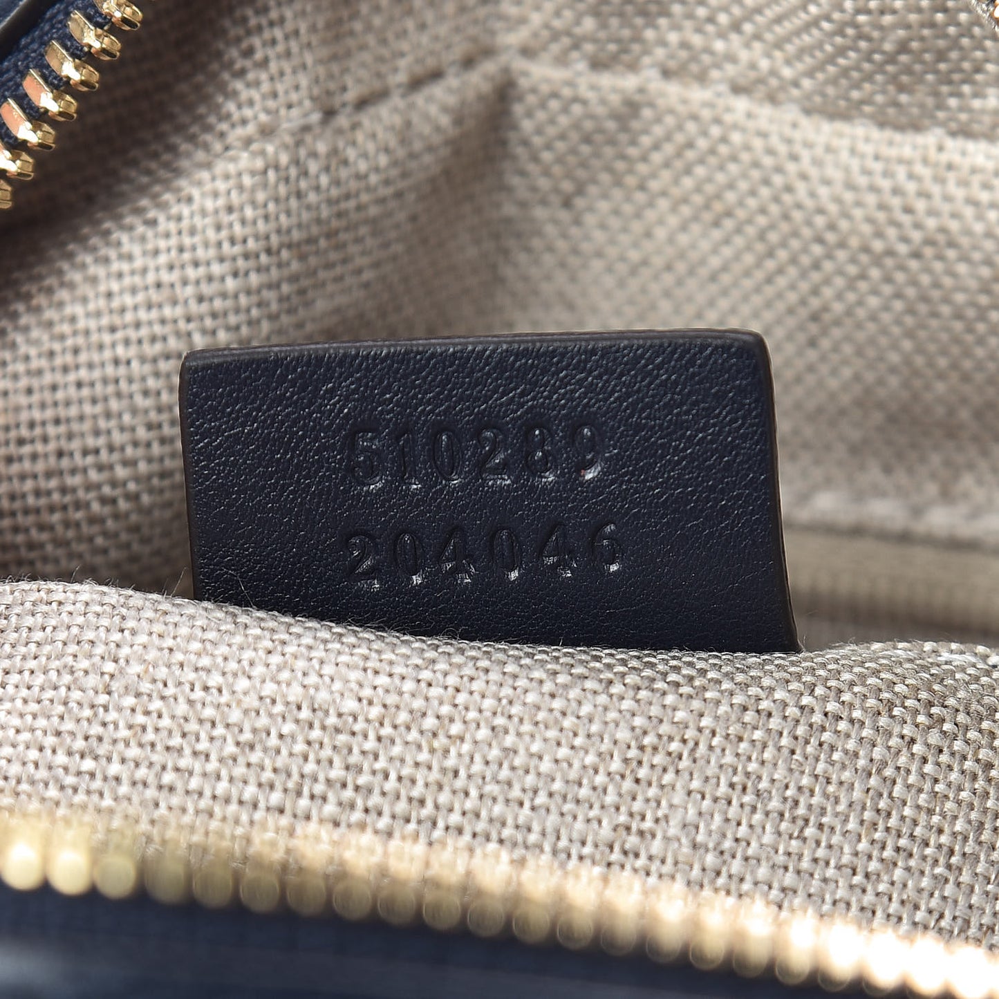 Soft Microguccissima Small Crossbody Bag Blue