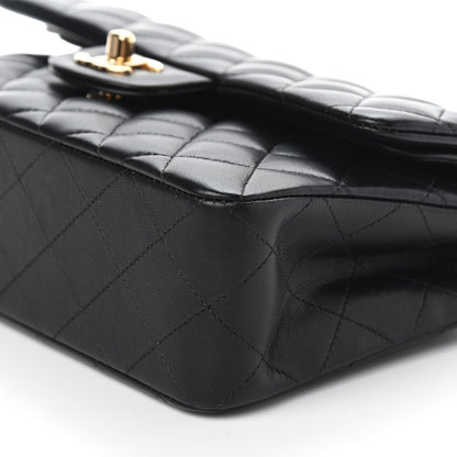 Chanel Lambskin Quilted Small Double Flap Black 8 of 8